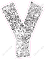 KG 23.5" Individuals - Light Silver Sparkle Y
