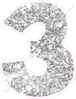 KG 23.5" Individuals - Light Silver Sparkle 3