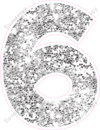 KG 23.5" Individuals - Light Silver Sparkle 6