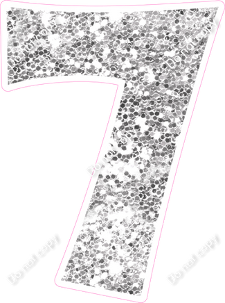 KG 23.5" Individuals - Light Silver Sparkle 7