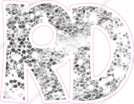 KG 23.5" Individuals - Light Silver Sparkle RD