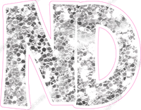 KG 23.5" Individuals - Light Silver Sparkle ND