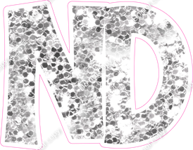 KG 23.5" Individuals - Light Silver Sparkle ND