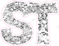 KG 23.5" Individuals - Light Silver Sparkle ST