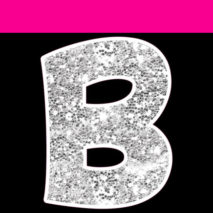 Sparkle - 23.5" KG 68 pc Alphabet Sets Sparkle Light Silver