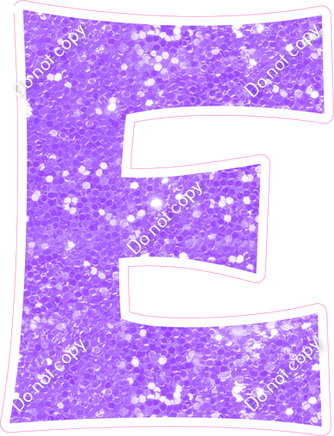 KG 23.5" Individuals - Lilac Sparkle E