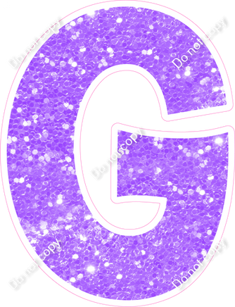 KG 23.5" Individuals - Lilac Sparkle G
