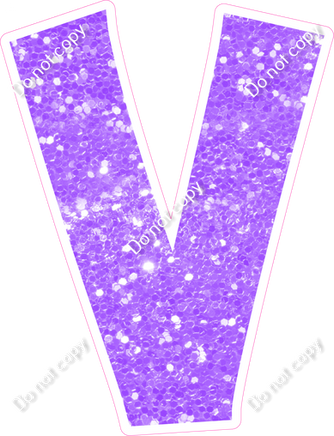 KG 23.5" Individuals - Lilac Sparkle V