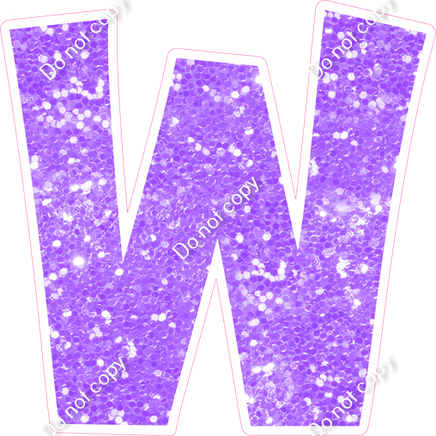 KG 23.5" Individuals - Lilac Sparkle W
