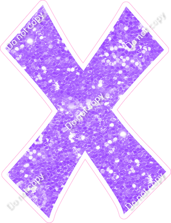 KG 23.5" Individuals - Lilac Sparkle X