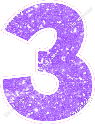 KG 23.5" Individuals - Lilac Sparkle 3