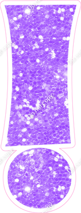 KG 23.5" Individuals - Lilac Sparkle !