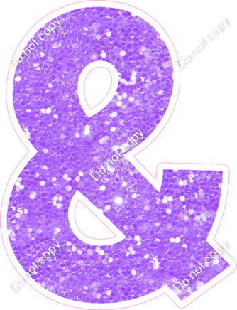KG 23.5" Individuals - Lilac Sparkle &