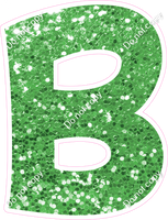 KG 23.5" Individuals - Lime Green Sparkle B