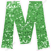 KG 23.5" Individuals - Lime Green Sparkle M