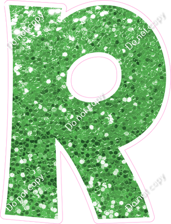KG 23.5" Individuals - Lime Green Sparkle R