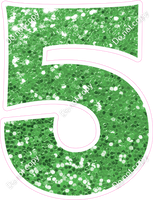 KG 23.5" Individuals - Lime Green Sparkle 5