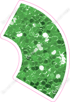 KG 23.5" Individuals - Lime Green Sparkle Apostrophe