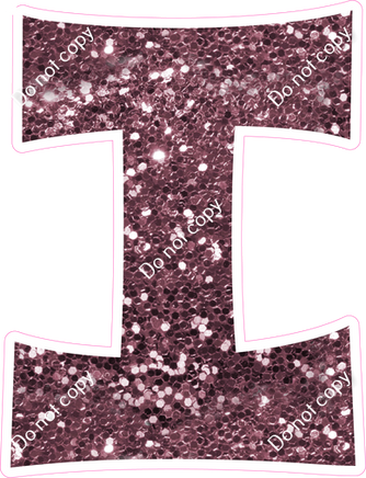 KG 23.5" Individuals - Mauve Sparkle I