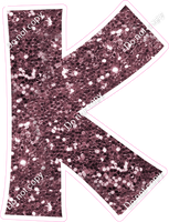 KG 23.5" Individuals - Mauve Sparkle K