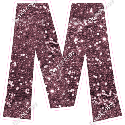 KG 23.5" Individuals - Mauve Sparkle M