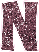 KG 23.5" Individuals - Mauve Sparkle N