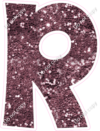 KG 23.5" Individuals - Mauve Sparkle R