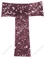 KG 23.5" Individuals - Mauve Sparkle T