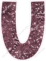 KG 23.5" Individuals - Mauve Sparkle U