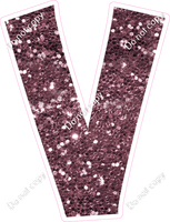 KG 23.5" Individuals - Mauve Sparkle V