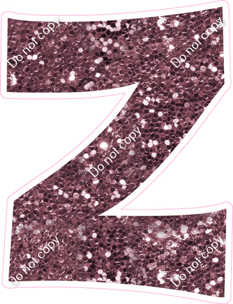 KG 23.5" Individuals - Mauve Sparkle Z