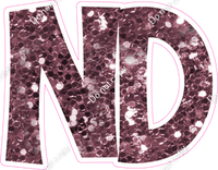 KG 23.5" Individuals - Mauve Sparkle ND