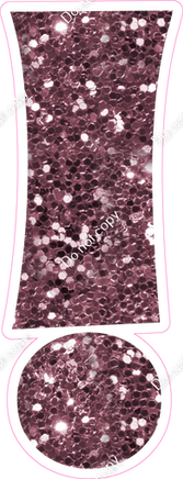 KG 23.5" Individuals - Mauve Sparkle !