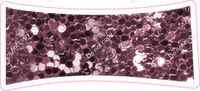 KG 23.5" Individuals - Mauve Sparkle Dash