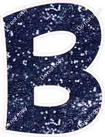 KG 23.5" Individuals - Navy Blue Sparkle B