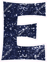 KG 23.5" Individuals - Navy Blue Sparkle E