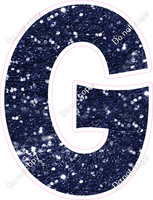 KG 23.5" Individuals - Navy Blue Sparkle G
