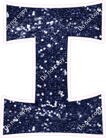 KG 23.5" Individuals - Navy Blue Sparkle I