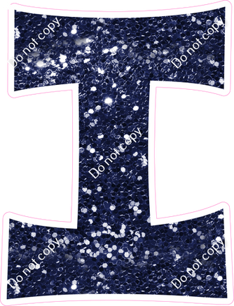 KG 23.5" Individuals - Navy Blue Sparkle I