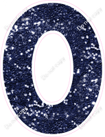 KG 23.5" Individuals - Navy Blue Sparkle O