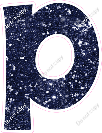 KG 23.5" Individuals - Navy Blue Sparkle P
