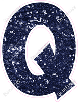 KG 23.5" Individuals - Navy Blue Sparkle Q