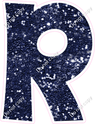 KG 23.5" Individuals - Navy Blue Sparkle R