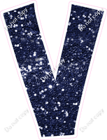 KG 23.5" Individuals - Navy Blue Sparkle V