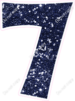 KG 23.5" Individuals - Navy Blue Sparkle 7