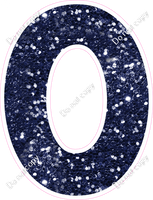 KG 23.5" Individuals - Navy Blue Sparkle