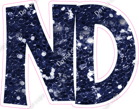 KG 23.5" Individuals - Navy Blue Sparkle ND