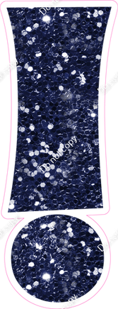 KG 23.5" Individuals - Navy Blue Sparkle !