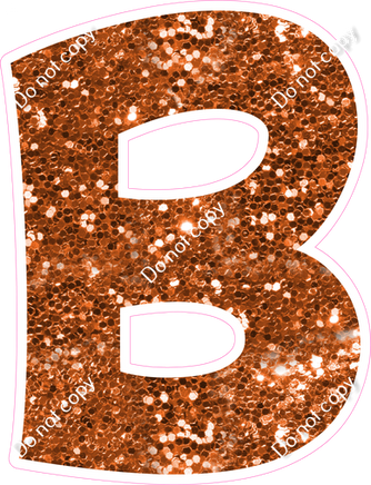 KG 23.5" Individuals - Orange Sparkle B