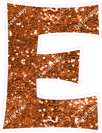 KG 23.5" Individuals - Orange Sparkle E